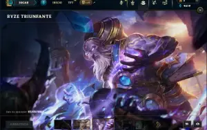 Mestre com 75 Champs e 57 Skins ( 109 PDL )