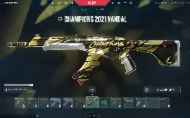 Conta Valorant Pacote Champions 2021 +800 reais em skins