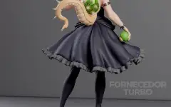 Bowsette 3D - Arquivo STL para impressão 3D