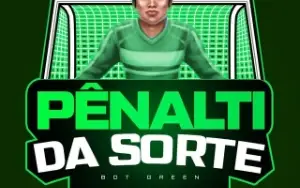 PÊNALTI DA SORTE BOT GREEN ORIGINAL + ROBÔ EMBAXADINHA BRIND