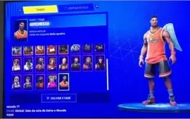 Conta Fortnite - Salve o mundo e várias skins!!