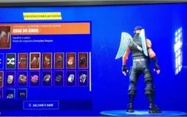 Conta Fortnite - Salve o mundo e várias skins!!