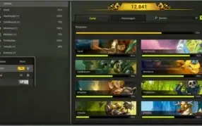 Contas de Dofus, 8 contas , posso vender separado tb