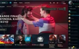 Vendo conta league of legends Ouro 3 com borda Ouro