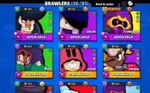 Conta De Brawl Stars 25K De Troféu 6 Hipercharge 76 Brawlers