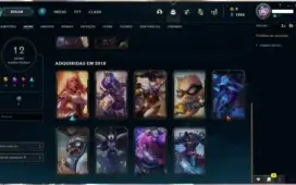 Smurf criada em 2018 (3 Skins Vitoriosas)