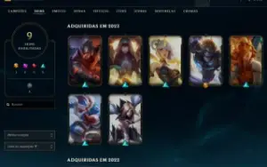 Conta league of legends