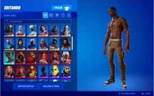 CONTA FORTNITE S4 ATE A ATUAL.