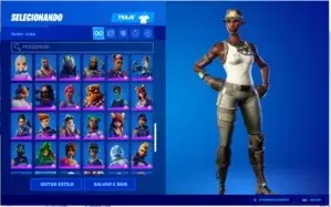 CONTA FORTNITE S4 ATE A ATUAL.