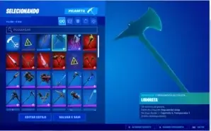 CONTA FORTNITE S4 ATE A ATUAL.