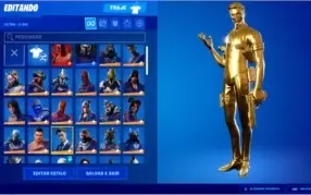 CONTA FORTNITE S4 ATE A ATUAL.