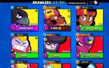 Conta brawl stars 62 brawlers com ótimas skins 4 lendários