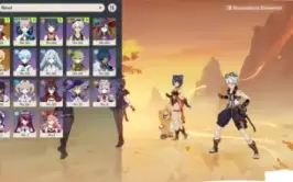 Genshin Ar50 C/ Lyney e Yelan