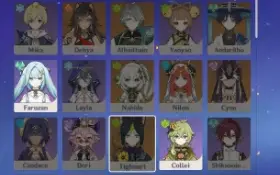 Genshin Ar50 C/ Lyney e Yelan