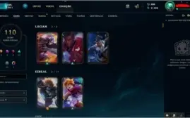 LOL SEASON 3+ TODOS OS CHAMPS +110 SKINS | R$2265.39 GASTOS