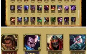 Conta - League Of Legends / 64 Champs + 14 Com skin Hextec