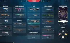 Conta Valorant 7 Skins 3 Faca