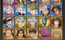 Vendo Conta Seven Deadly Sins: Grand Cross Global