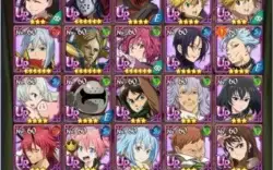 Vendo Conta Seven Deadly Sins: Grand Cross Global
