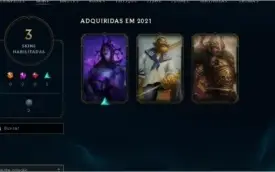 Conta league of legends Grão mestre
