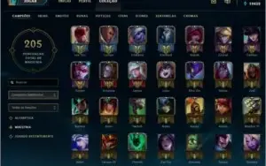 Conta League of Legends Platina IV