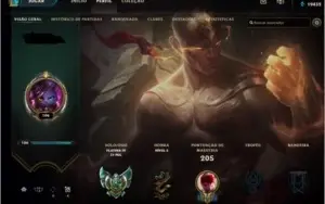 Conta League of Legends Platina IV