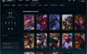 Conta League of Legends Platina IV