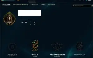 Conta de league of legends- 42 campeões 7 skins unranked