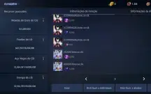 Clã mir4 lv 33 com bastante recurso