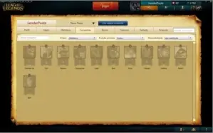 Conta prata 1 com mais de 30 skins borda gold