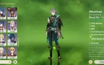 Conta genshin impact RANK 60 / 26 personagens T5 + 14 armas