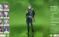 Conta genshin impact RANK 60 / 26 personagens T5 + 14 armas