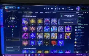 Vendo conta de league of legends