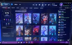 Vendo conta de league of legends