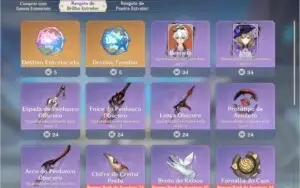 Conta AR 29 KLEE ( foi upada de forma tryhard apos reroll)