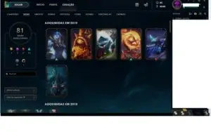 Conta Lol 2014 Skins TOP