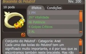 Bracelete Pelutrof Exo +1PM Server Spiritia