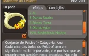 Bracelete Pelutrof Exo +1PM Server Spiritia
