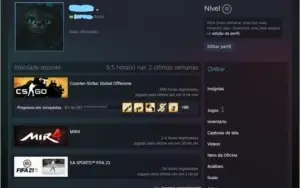 Conta csgo c/ prime, 950 horas, Xerife, nvl 19 gc