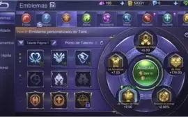 Conta Mobile Legends, 27 Heróis, 15 Skins