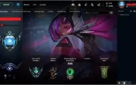 Conta Platina I com 184 skins (3 skins são prestígio)