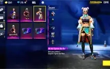 Conta com samurai e 275 diamantes