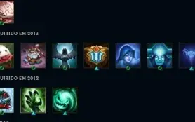 Conta lol rara - Rammus rei Skins vitoriosas Todos os champs
