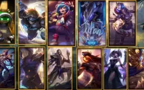 Conta lol rara - Rammus rei Skins vitoriosas Todos os champs