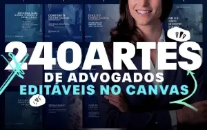 240 Templates  De Advogados Editáveis No Canva
