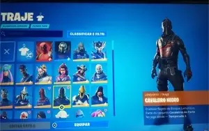 RARA CONTA FORTNITE!!