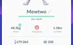 Level 33 com Mewtwo 100% e 3.500 coins