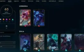 Conta League of Legends Full Acesso - 103 Champs e 40 Skins