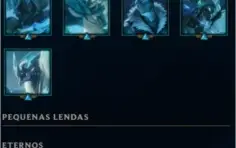 Conta Ouro 4  17 skins habilitadas E muitos espólios
