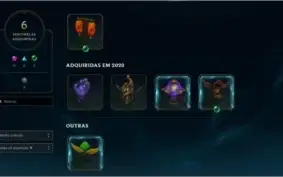 Conta Ouro 4  17 skins habilitadas E muitos espólios